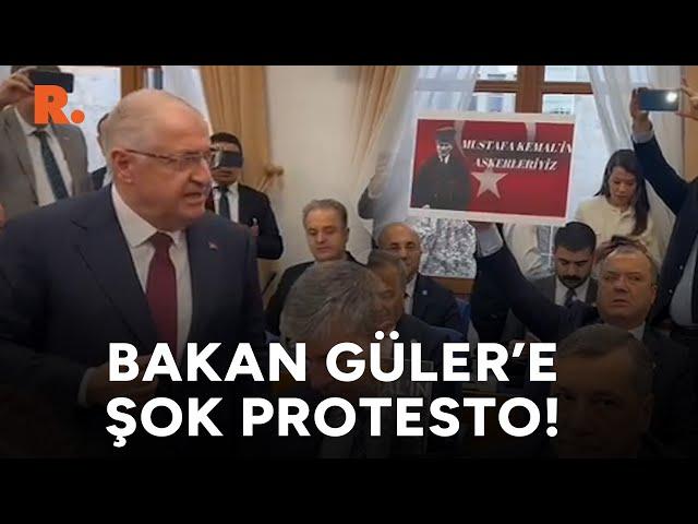 CHP'li vekiller Bakan Güler'i böyle protesto etti