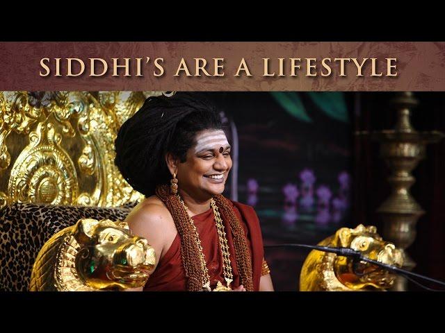 Siddhis (Spiritual Powers) are a Lifestyle for us