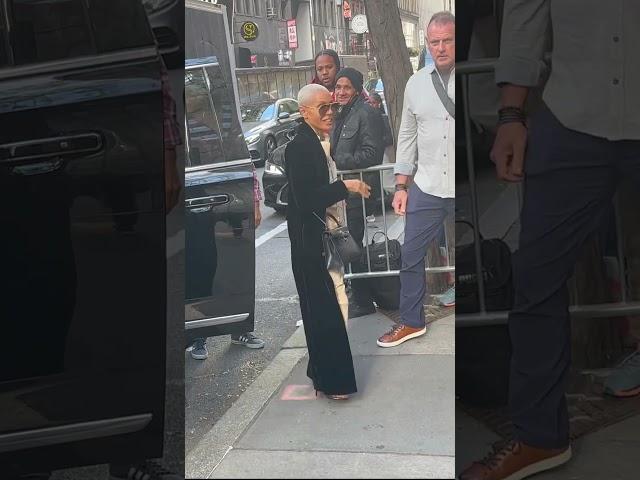 Jada Pinkett Smith Arrives At NBC Studios