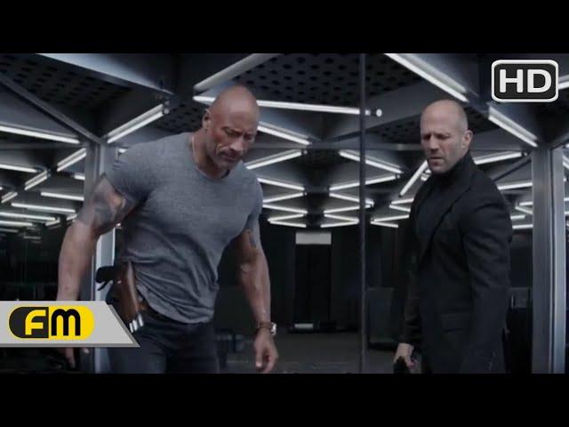 Fast & Furious Present: Hobbs & Shaw (2019): Jump Off The Building Scene (3/5) Sub Indo | FronMov