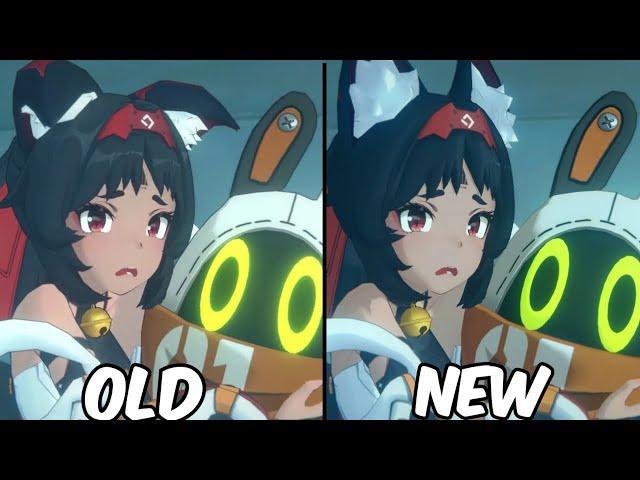 Glad they kept the ICONIC Corin cutscene! | Side by Side Comparison - Zenless Zone Zero