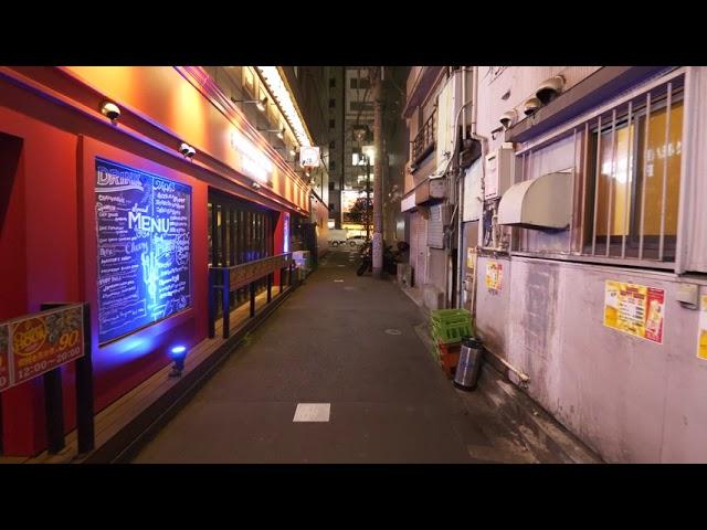 4K・ 【4K】Night walk in Yokohama Nogecho and Minato-Mirai