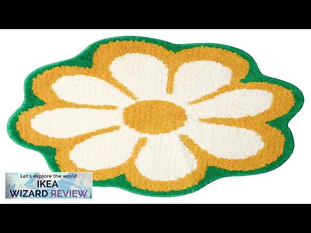 KÄRRKNIPPROT IKEA Bath mat floral pattern/multicolor Review