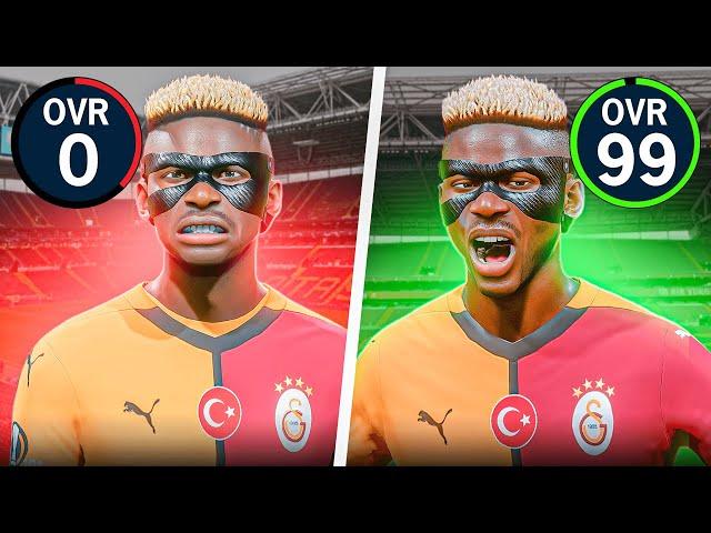 OSIMHEN 0 OVERALL OLDU! // HER GOL +1 OVERALL ARTIYOR! // FC 24 KARİYER MODU