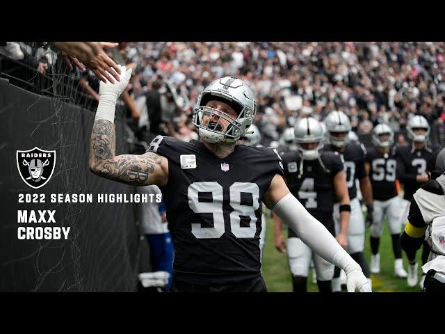 Maxx Crosby’s Top Plays From the 2022 Season | Raiders | NFL