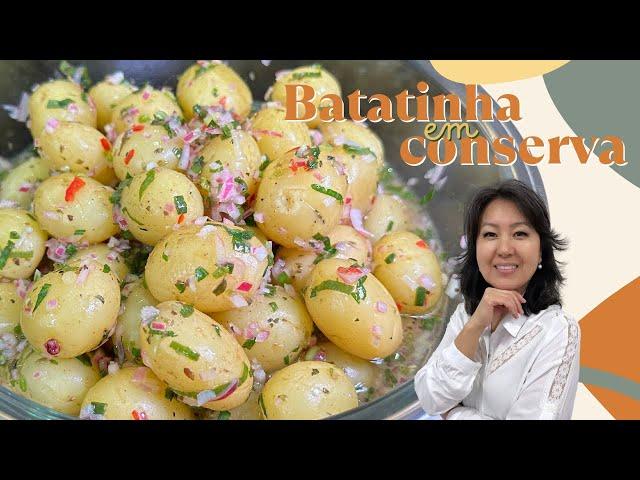 BATATINHA EM CONSERVA | Receita clássica servida no meu casamento