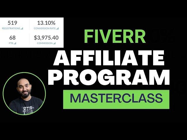 Passive Income with Fiverr Affiliate Program - Free Affiliate Marketing Method