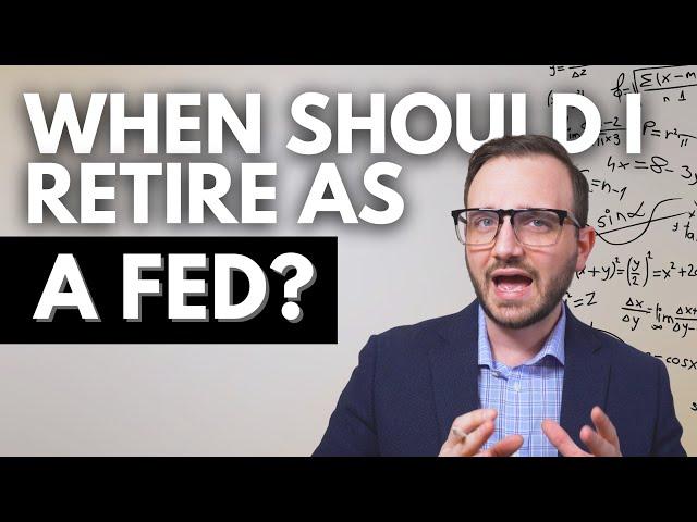 What is the best age for federal employees to retire?