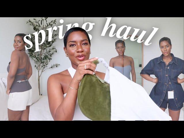 SPRING HAUL | Staud, Zara & DISSH | Octavia B