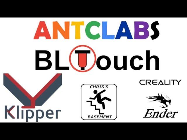 Klipper - BL Touch - Auto Bed Leveling - Creality Ender 3 V2 - Chris's Basement - 2022