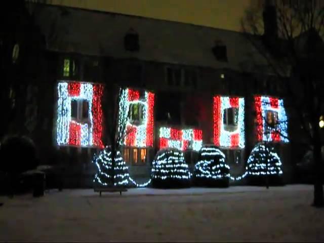 Dillon Hall Light Show