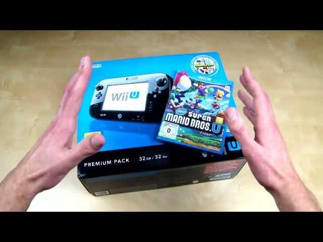 Nintendo Wii U Ausgepackt - In HD, bunt und Farbe!