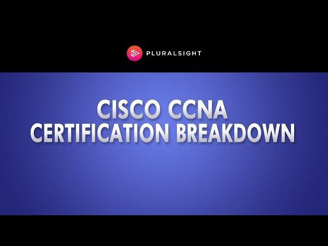 Cisco CCNA Certification Breakdown