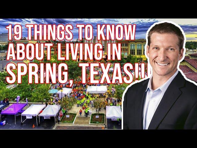 19 Things To Know About Living In Spring Texas | Tips on Moving to Spring TX and Surrounding Areas!