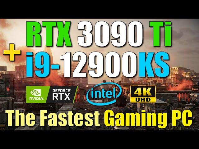 i9-12900KS + RTX 3090 Ti - Test in 8 Games | 4K