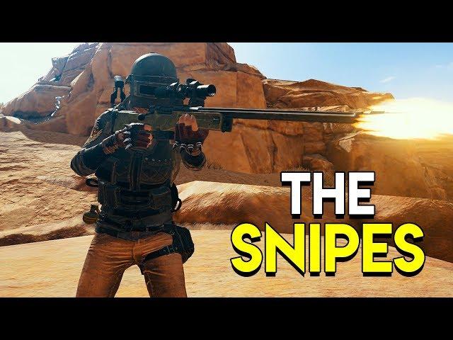 THE SNIPES! - PlayerUnknown's Battlegrounds (PUBG)