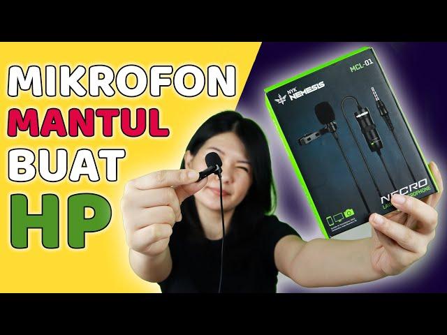 Review MIC untuk YouTuber Pemula - NYK Nemesis MCL-01 (Clip on Murah untuk HP dan Kamera)