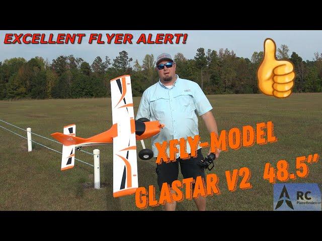 Unveiling the Xfly-Model Glastar V2: The RC Plane You've Been Waiting For! #rc #aeroplane #aviation