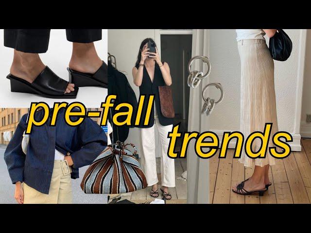 end of summer trends (some "pre-fall" trend predictions too 🫢)