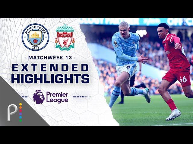 Manchester City v. Liverpool | PREMIER LEAGUE HIGHLIGHTS | 11/25/2023 | NBC Sports