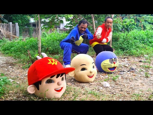 Badut Boboiboy Api Mencari Kepala Badut Di Kantong emon|Drama Badut Lucu Boboiboy&Ondel-Ondel Betawi