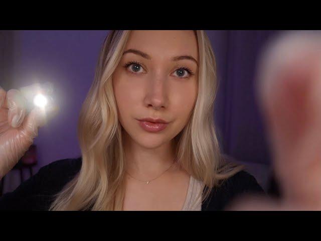 ASMR Comprehensive EYE Exam | Focus Tests, Light Inspection, Eye Massage for Sleep 