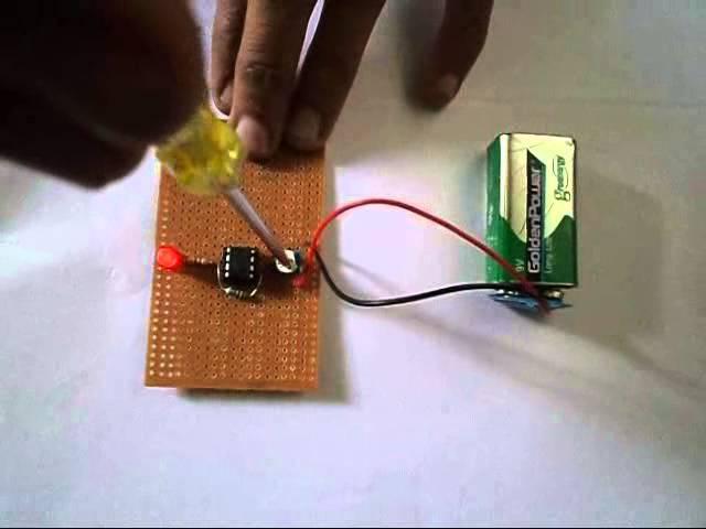 741 Non-Inverting OPAMP with Feedback Electronics Projects