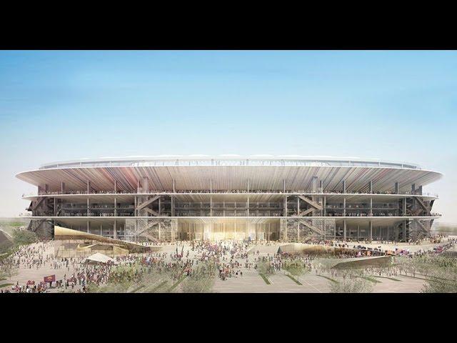 New Camp Nou Football Stadium by Nikken Sekkei and Pascual i Ausió