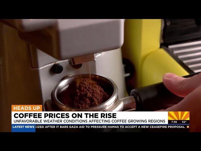 Arizona coffee shops impacted by rising prices