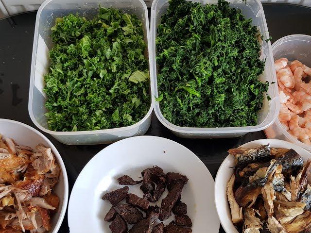 How to make EFO RIRO  (Spinach & Kale ) // Nigerian recipes/ Efo Riro Twist #kale #spinach #food