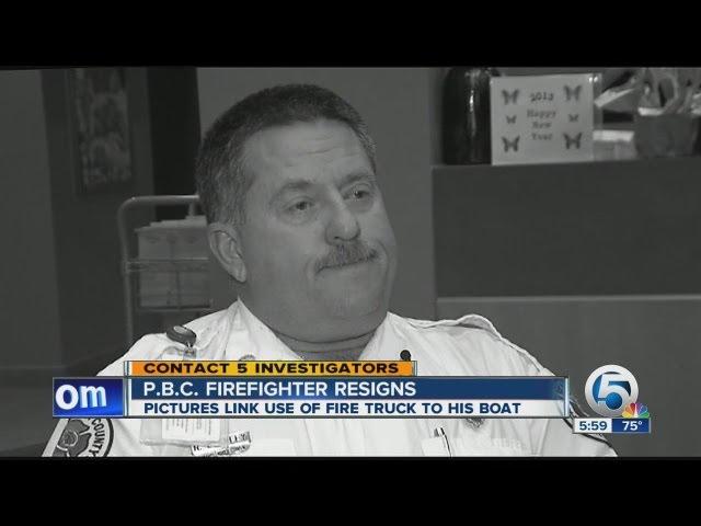 Ronald Beesley, former Palm Beach County Deputy Fire Chief, abruptly resigns