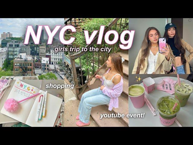 NEW YORK VLOG  fun days in my life, influencer event, & exploring