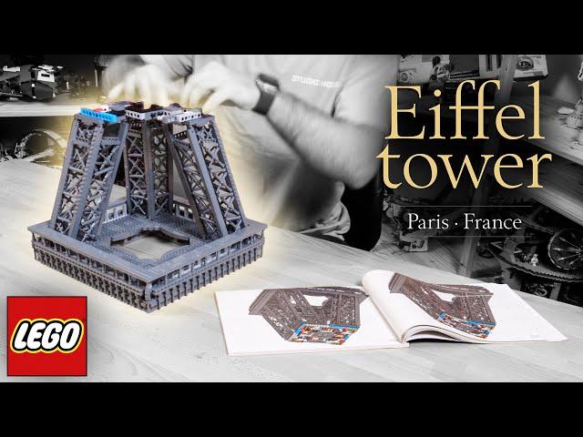 Building the LEGO Eiffel Tower in 6 minutes!