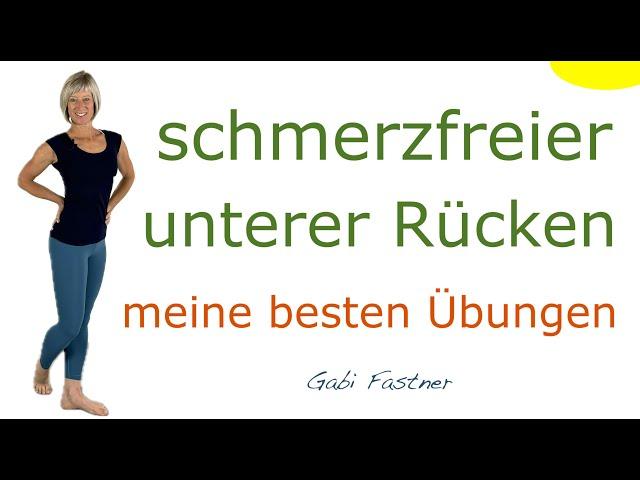  18 min. schmerzfreier unterer Rücken | meine besten Übungen | ohne Geräte, im Stehen