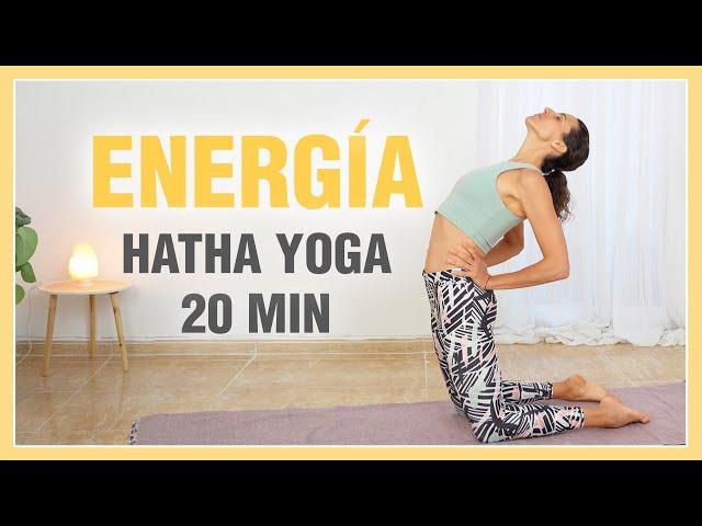 Despierta con ENERGÍA. Hatha Yoga por la mañana - 20 min (moviliza y estira todo el cuerpo)