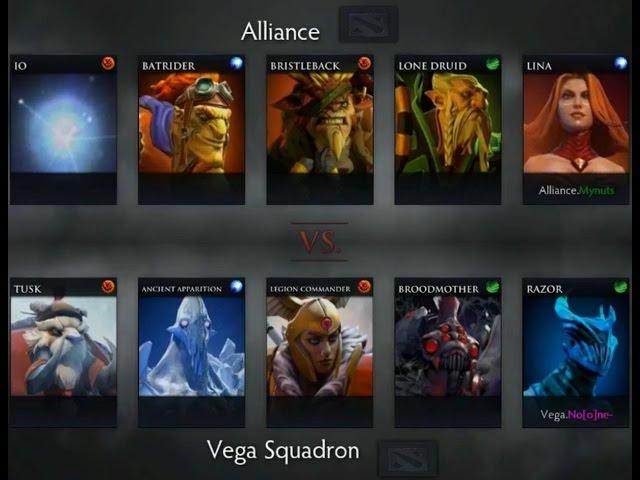 Vega Squadron vs The Alliance @ bo3 LB Nanyang Championships Game 1