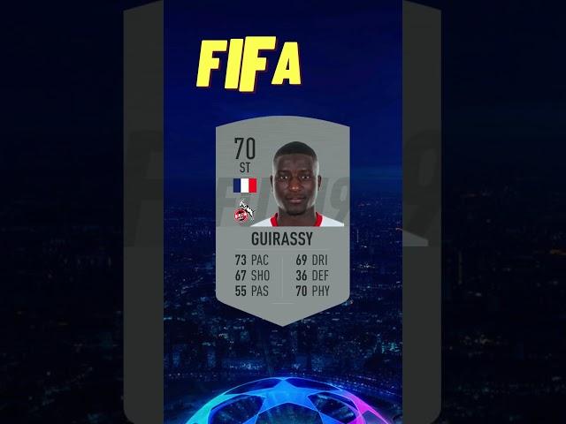 SERHOU GUIRASSY FIFA EVOLUTION IS CRAZY ⭐ #eafc24 #fc24 #fc25 #fifa #fifa24