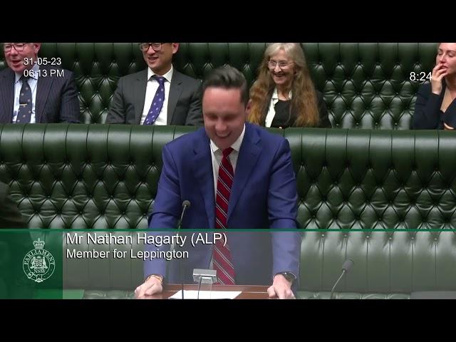 Inaugural Speech - Nathan Hagarty MP - Part 2