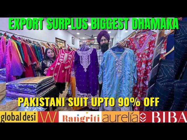 Cheapest Export Surplus | W Biba Aureila 100% Original | Kurti & Skd | WHOLESALE From Big Warehouse