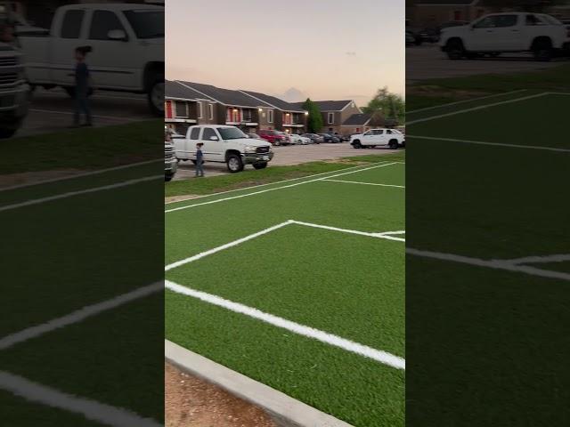 Mini soccer field #construction #outdoorlandscaping