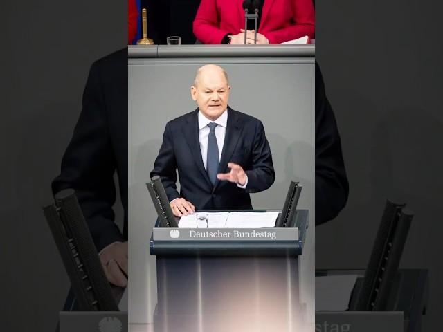 Bundeskanzler Olaf Scholz zur #Vertrauensfrage im #Bundestag. #Shorts #Bundesregierung #Kanzler