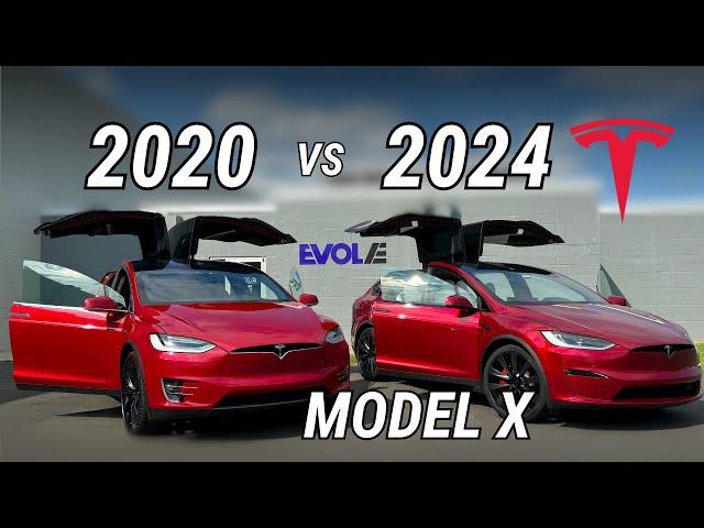 2020 vs 2024 Model X Plaid - How Much Has the Model X Changed?