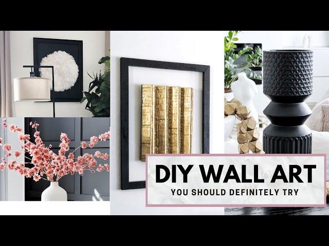 5 Creative Ways To Make Wall Art You Should Definitely Try