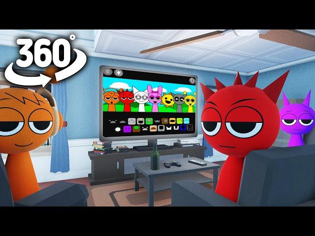 Incredibox Sprunki Happy Village | 360° VR