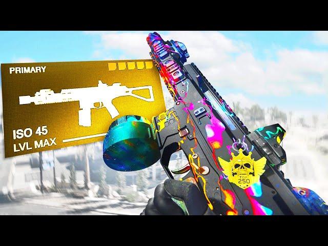 * NEW * MAX LEVEL ISO 45 SMG is the BEST GUN in SEASON 4 WARZONE (BEST LOADOUT / CLASS SETUP)