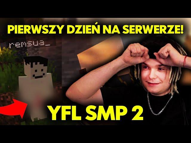 PIERWSZY DZIEŃ NA SERWERZE! YFL SMP 2! #1