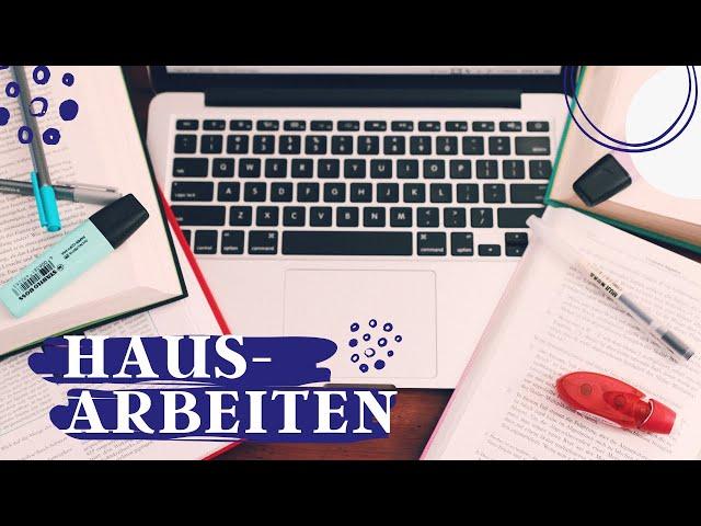 Wissenschaftliche Arbeiten schreiben // Vorgehensweise & Tipps