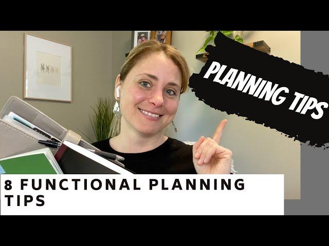 8 Functional Work Planning Tips | Work Functional Planning | PlantheGrind