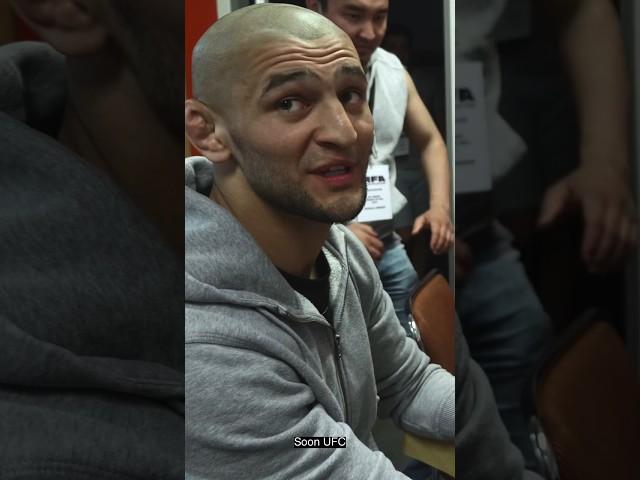 Khamzat Chimaev predicting UFC debut 
