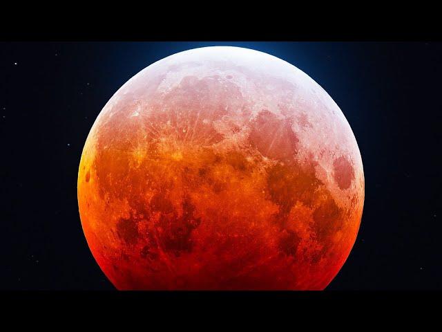 Лунное затмение 26 мая 2021. Видео затмения